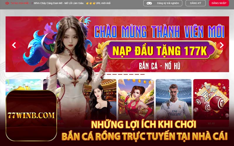 Những Lợi Ích Khi Chơi Bắn Cá Rồng Trực Tuyến Tại Nhà Cái